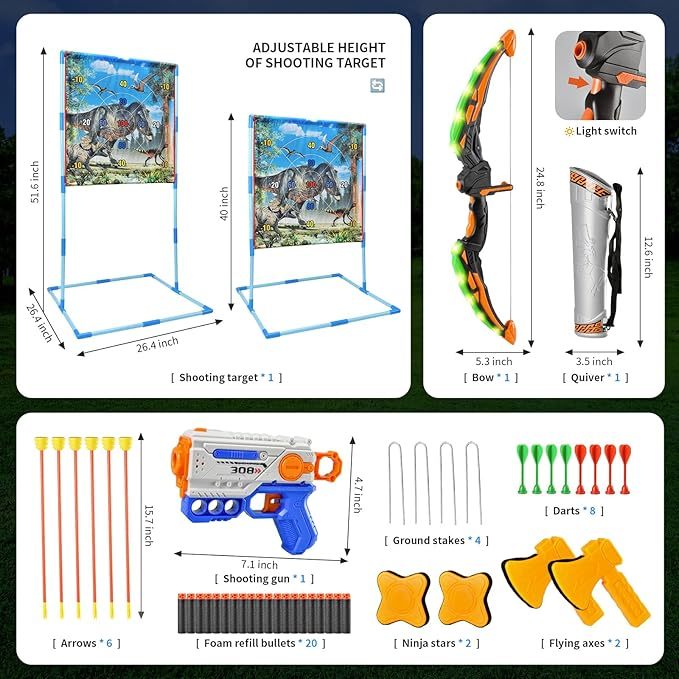 Dinosaur Themed Outdoor Sports Game Throw, Aim And Hit Prehistoric Bullseye, Experience The Excitement Of Jurassic, Aim, Splash And Score