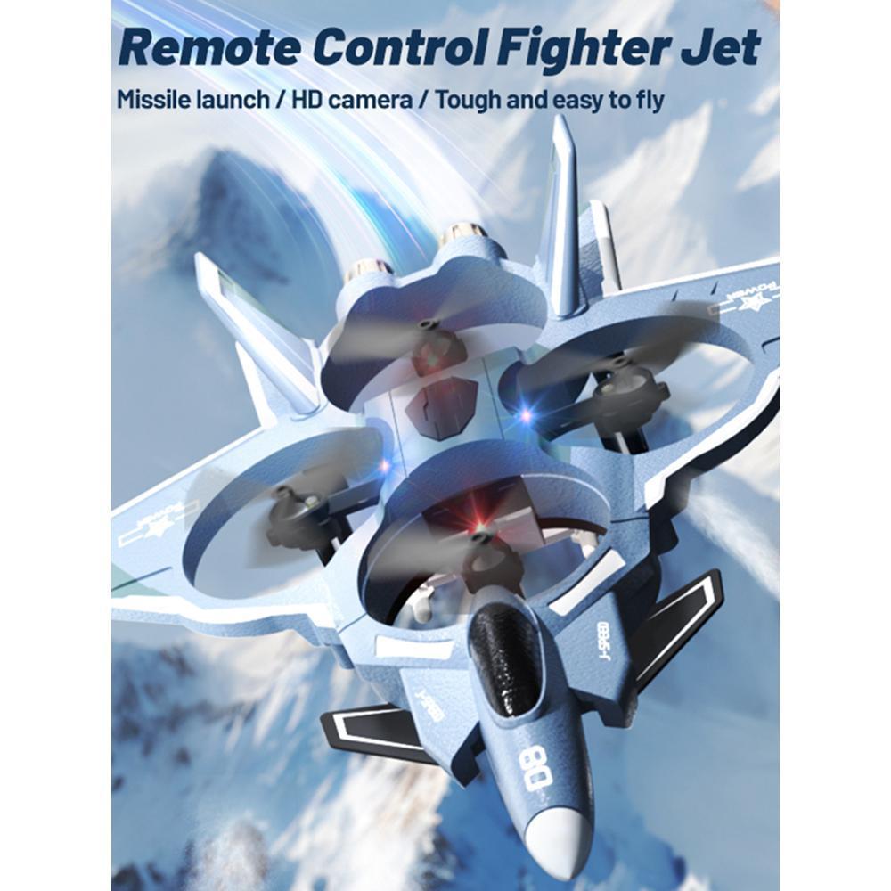 Highly Rated 2.4G Simulated Quadcopter Fighter Model Remote Control