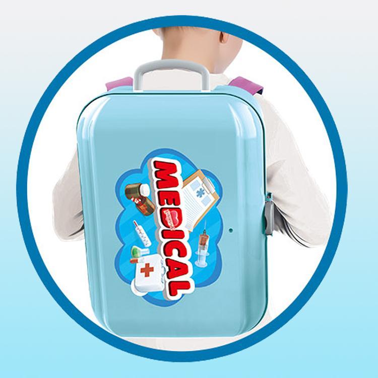 Doctor Role Play Backpack Toothbrush Toothpaste Dentist Toy Set Children's Early Childhood Education Preschool Education Toys