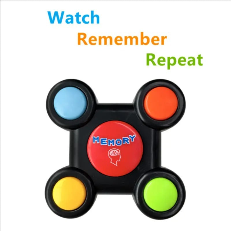 1PC Portable Mini Memory Game Console 4 In 1 Brain Training Toy For All Ages Enhance Memory And Reaction Ideal For Travel Home School