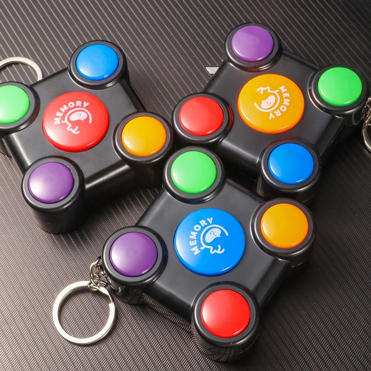 1PC Portable Mini Memory Game Console 4 In 1 Brain Training Toy For All Ages Enhance Memory And Reaction Ideal For Travel Home School