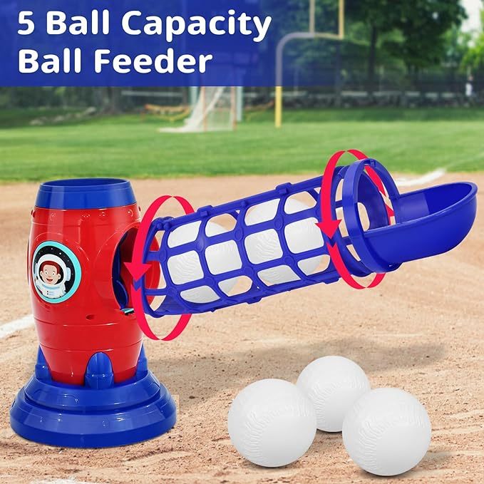 Children's Baseball Training Set, Suitable For Children And Family Outdoor Activities, Early Childhood Education, Physical Exercise And Cognitive Training