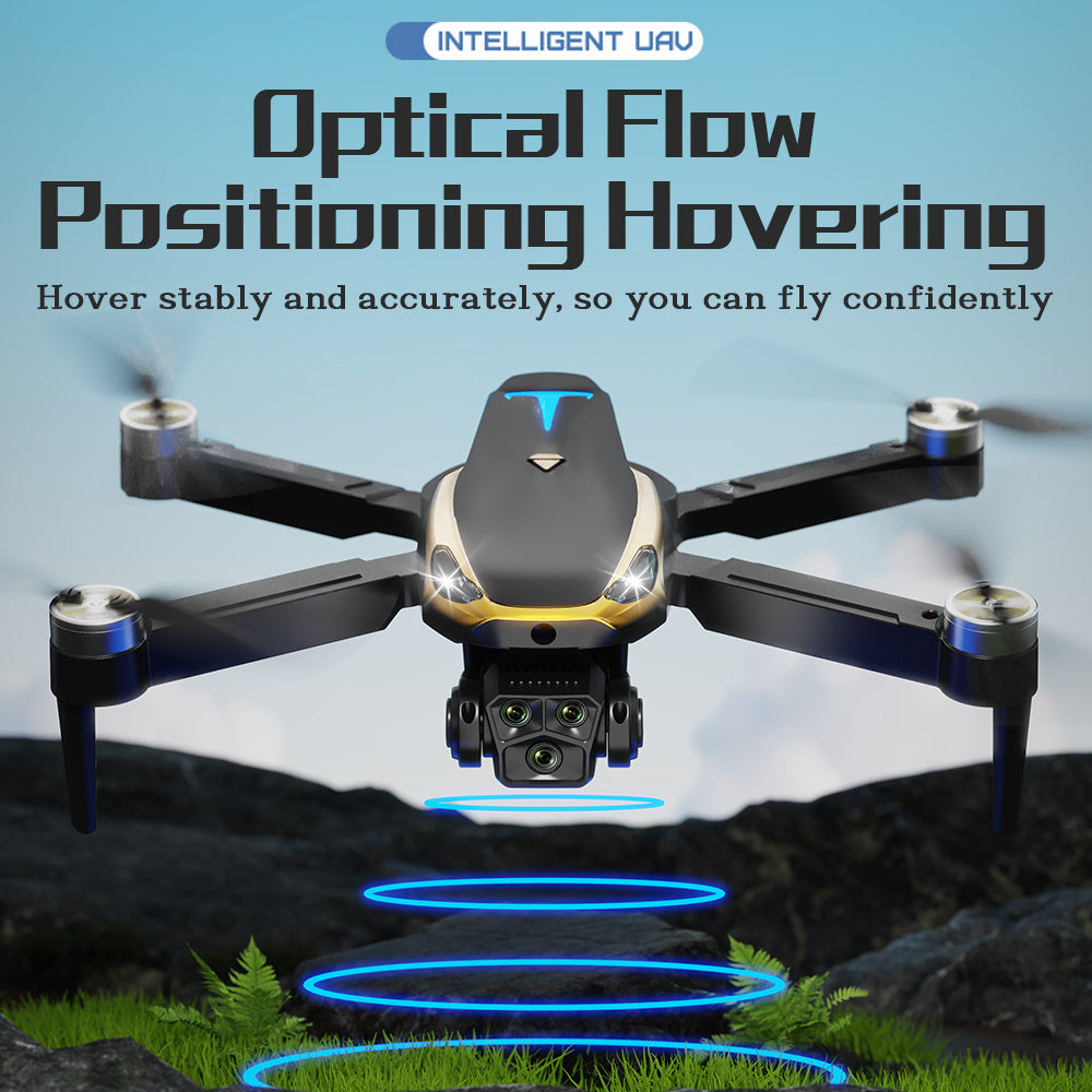 M8 PRO Drone Toys With 2 Batteries, HD Camera, Brushless Motor, FPV Live Video Quadcopter, Intelligent Obstacle Avoidance, Optical Flow Positioning Accurate Hover Shooting, 360 Degree Rolling, Gifts