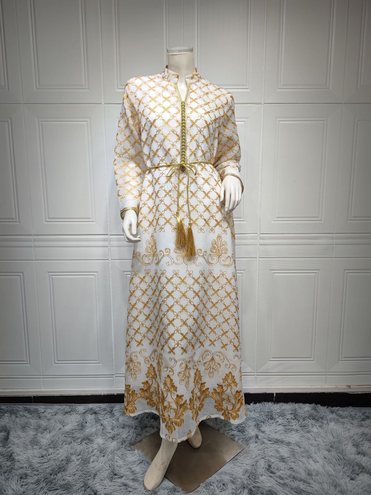 Muslim Embroidered Abaya
