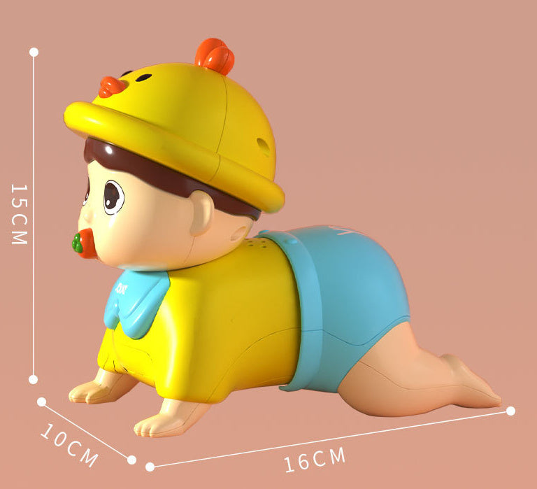 Children's Head-up Training 6 Months Music 1-year-old Coax Doll Learning Crawling Toys