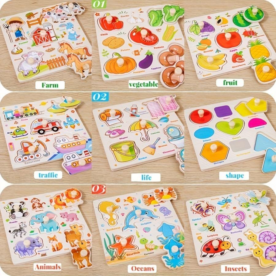 Wooden 3D Puzzle DIY Assembly Improves Hands-on Ability, Good Parent-child Interaction, A Great Sense Of Accomplishment After Completion, Improves Concentration And Is Super Practical