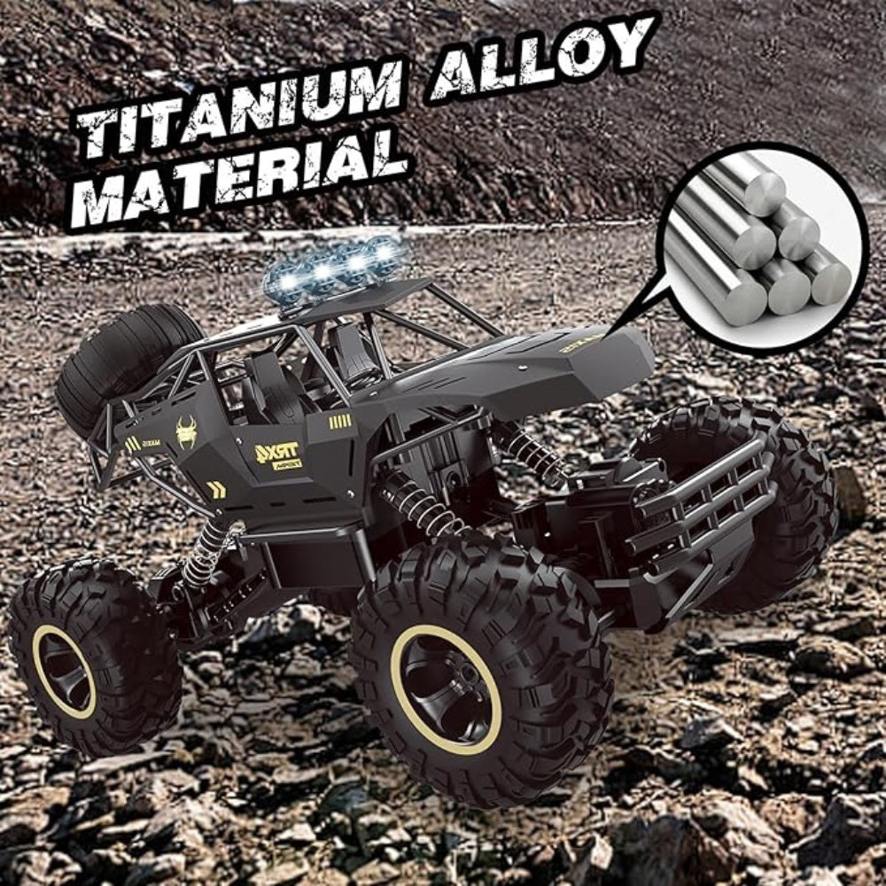 2025 NEW 4DRC Rc Car Rock Crawler Rechargeable Off Road Truck 4WD , Metal Shell LED Headlights RC Remote Control Off Road Car Truck,Logistics Is Randomly Sent By UPS,USP.