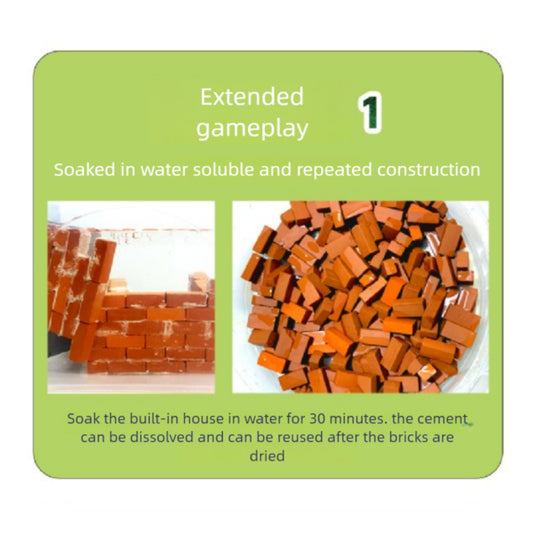 Children's Puzzle Toy Snow House Holiday Gift Box