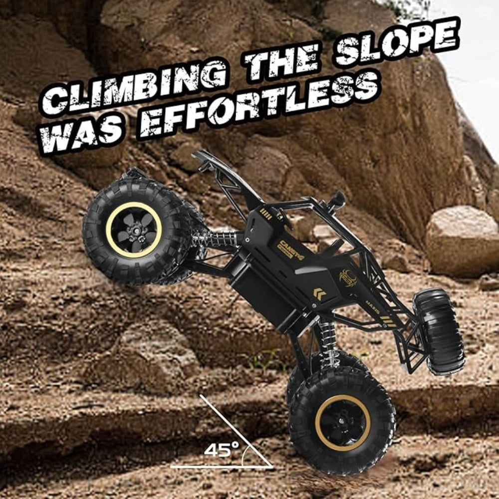 2025 NEW 4DRC Rc Car Rock Crawler Rechargeable Off Road Truck 4WD , Metal Shell LED Headlights RC Remote Control Off Road Car Truck,Logistics Is Randomly Sent By UPS,USP.