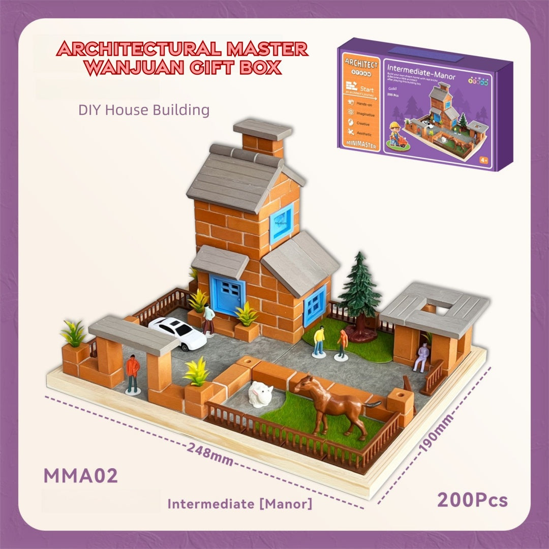 Children's Puzzle Toys Luxury Villa Vacation Gift Box