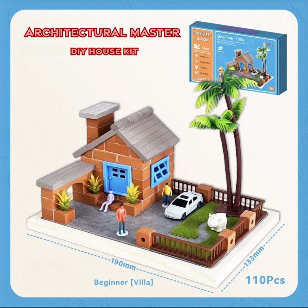 Children's Education Toys, Family Villas, Festival Gift Boxes, Creative Building Blocks, Building Blocks Set