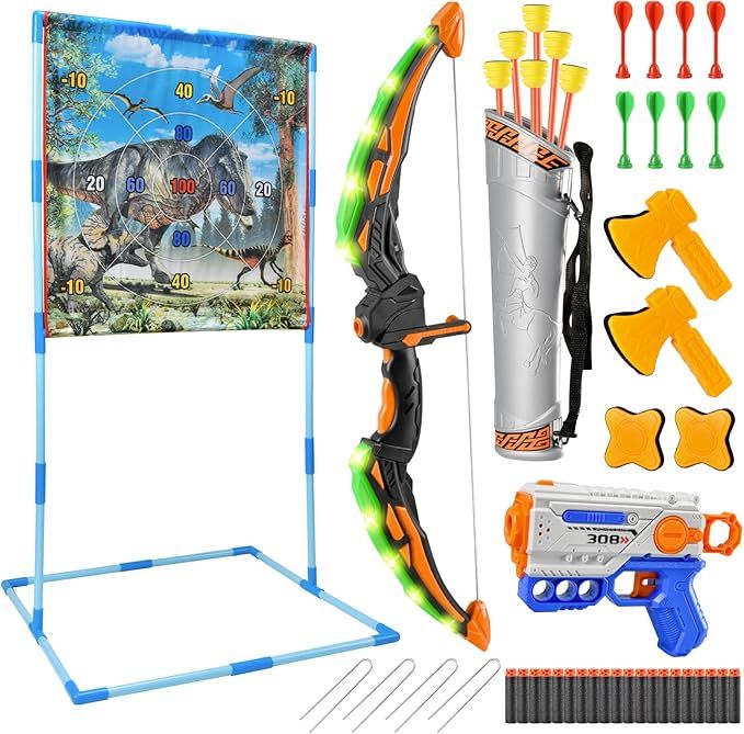 Dinosaur Themed Outdoor Sports Game Throw, Aim And Hit Prehistoric Bullseye, Experience The Excitement Of Jurassic, Aim, Splash And Score