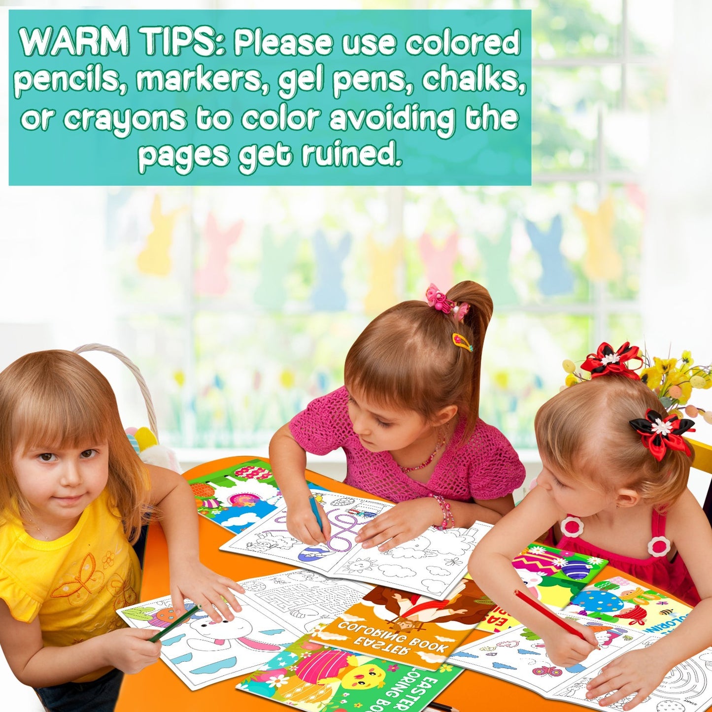 42-pack Easter Kids Colouring Book For Children Aged 4-8 And 8-12 Years Old