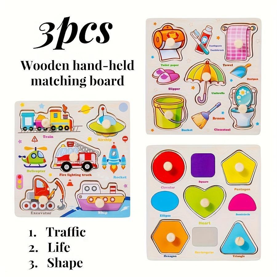 Wooden 3D Puzzle DIY Assembly Improves Hands-on Ability, Good Parent-child Interaction, A Great Sense Of Accomplishment After Completion, Improves Concentration And Is Super Practical
