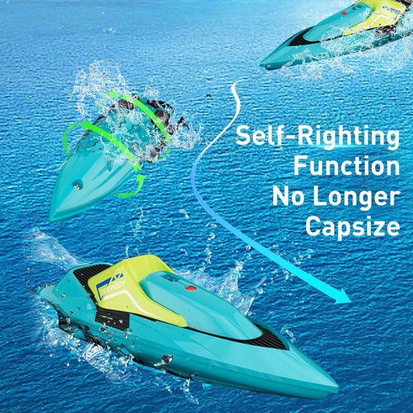 4DRC S5 Blue Green Remote Controlled Ship, Logistics Randomly Sent By UPS, USPS, FEDEX, Banned Platform Temu
