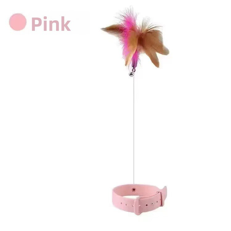 Hang Neck Funny Cat Stick