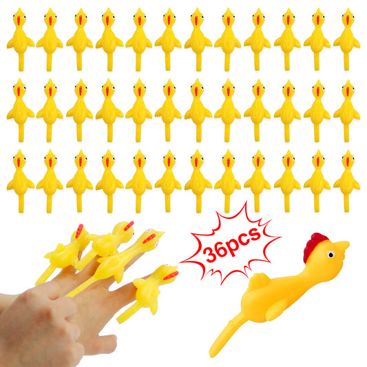 36 Sets Of Catapult Chicken Toys, Decompression Toys, Holiday Gifts, Children's Toys