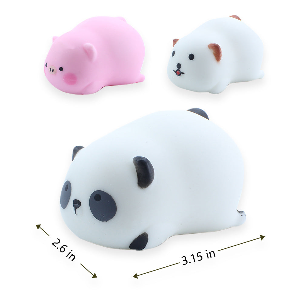 6 PCS  Small Animal Squeeze Toys