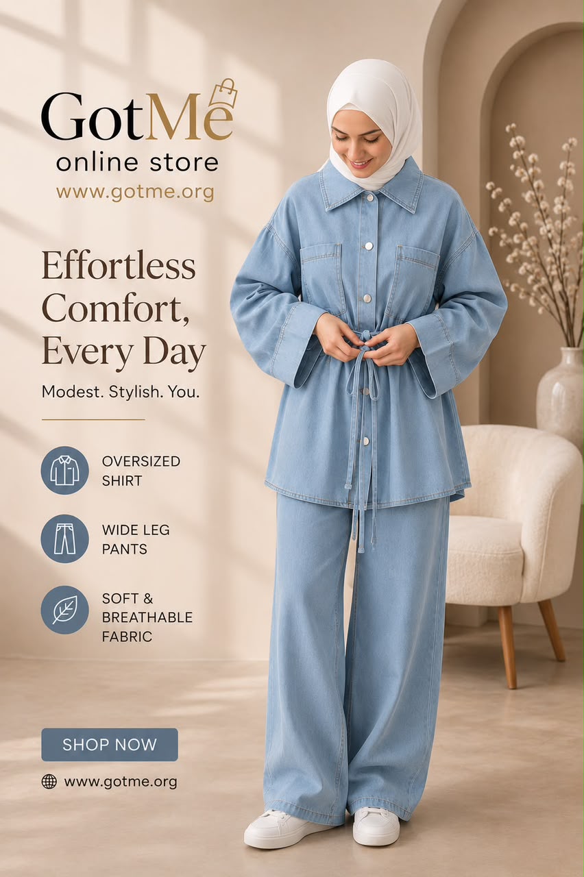 Effortless Denim Co-ord