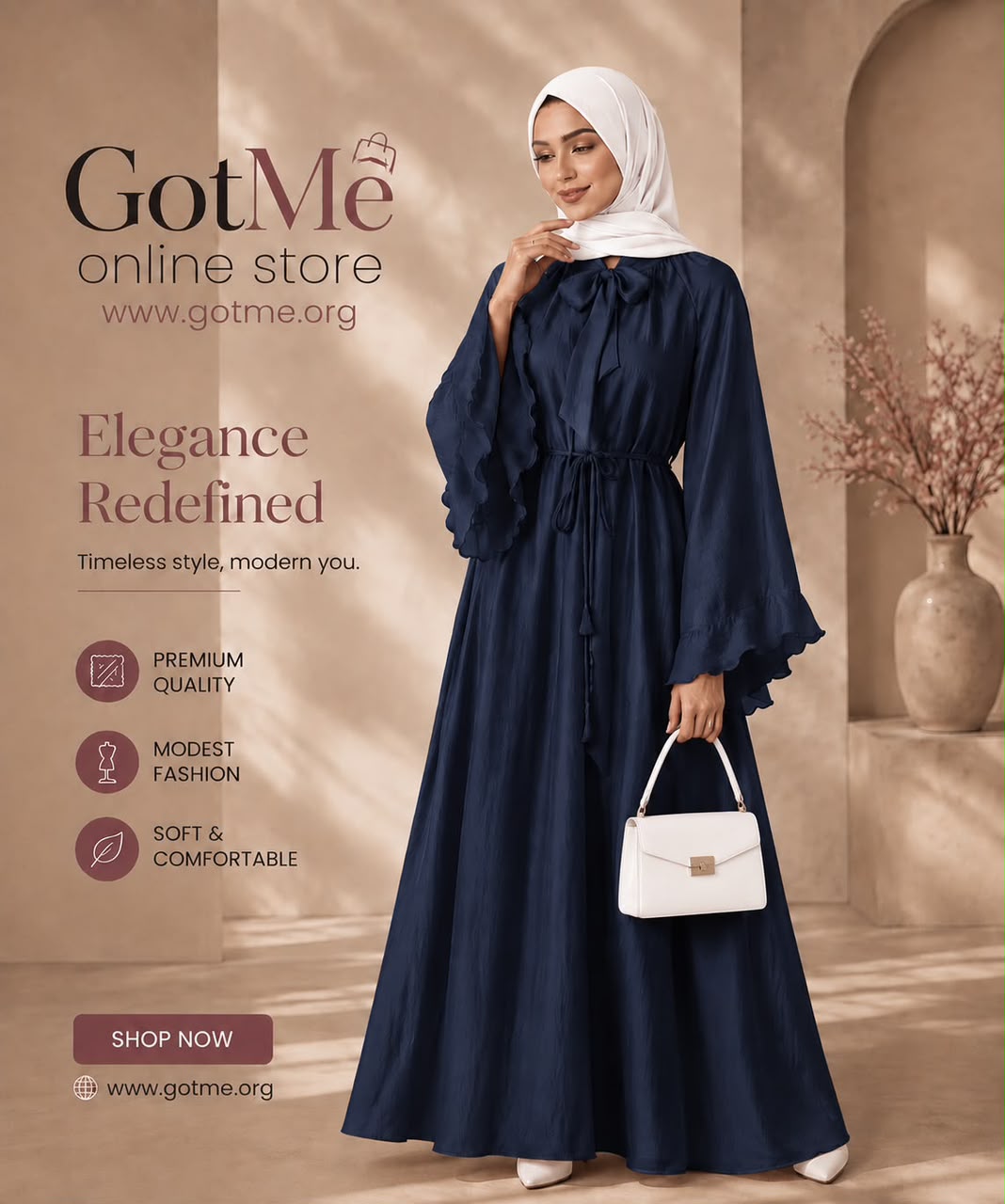 Romance Ruffle Abaya