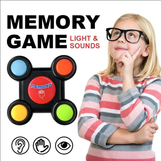 1PC Portable Mini Memory Game Console 4 In 1 Brain Training Toy For All Ages Enhance Memory And Reaction Ideal For Travel Home School