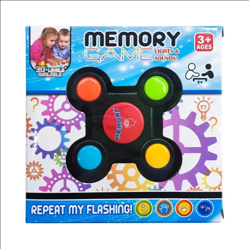 1PC Portable Mini Memory Game Console 4 In 1 Brain Training Toy For All Ages Enhance Memory And Reaction Ideal For Travel Home School