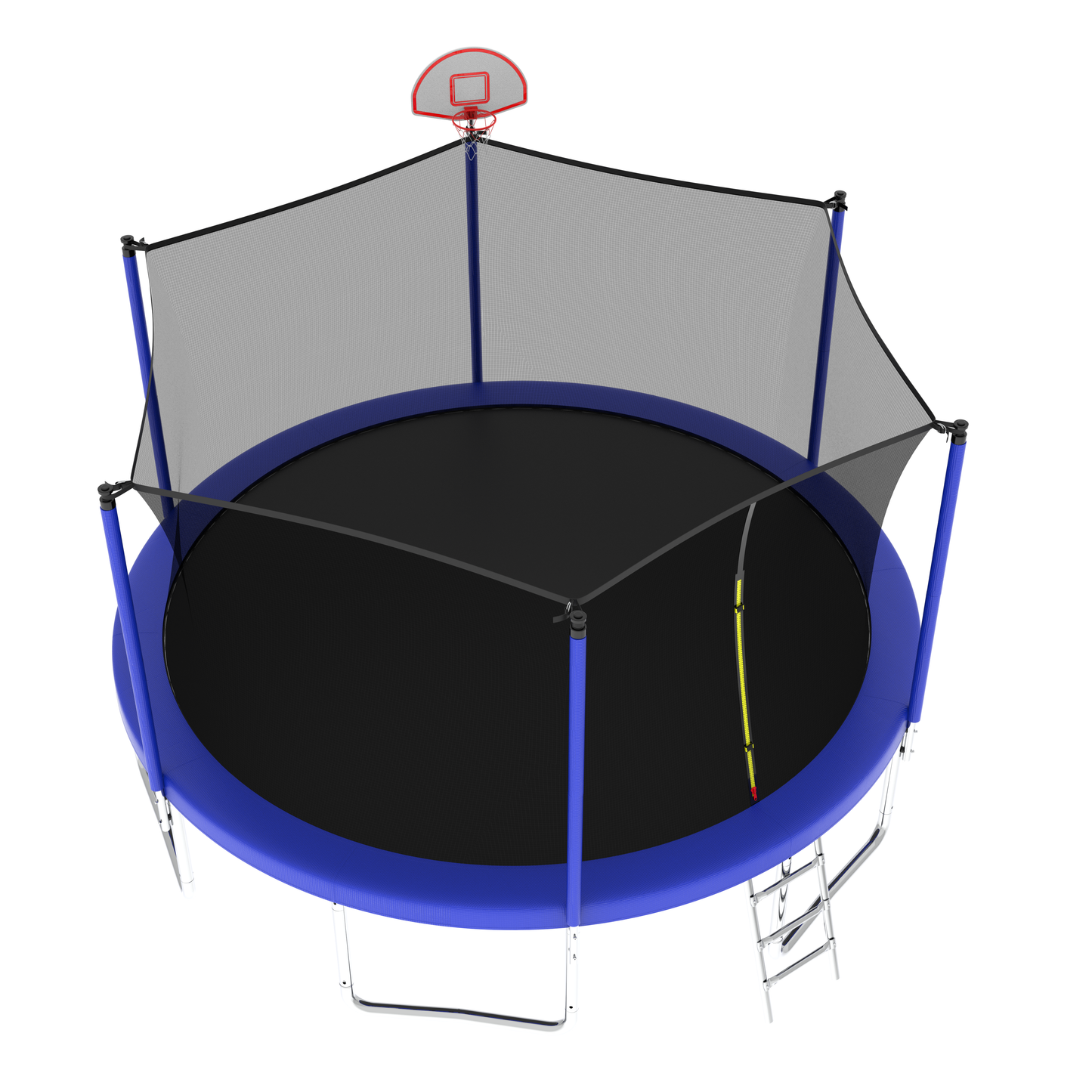 14FT For Kids Children With Safety Enclosure Net Outdoor Backyards Large Recreational Trampoline