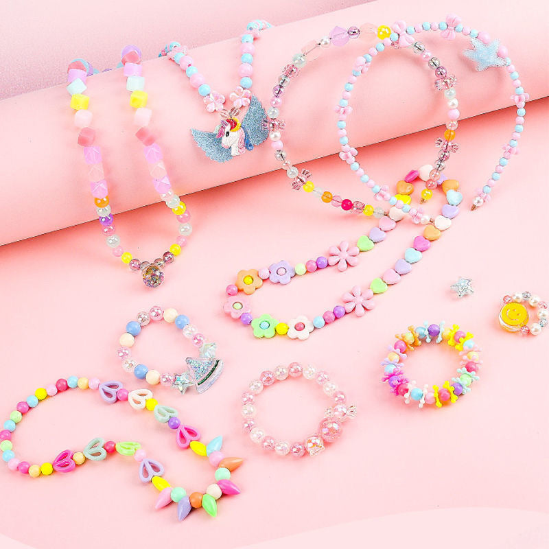 DIY Handmade Gift Box For Children, Bead Making Toys