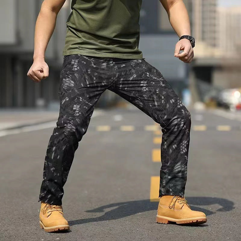 Outdoor Multi-Pocket Cushion Trousers