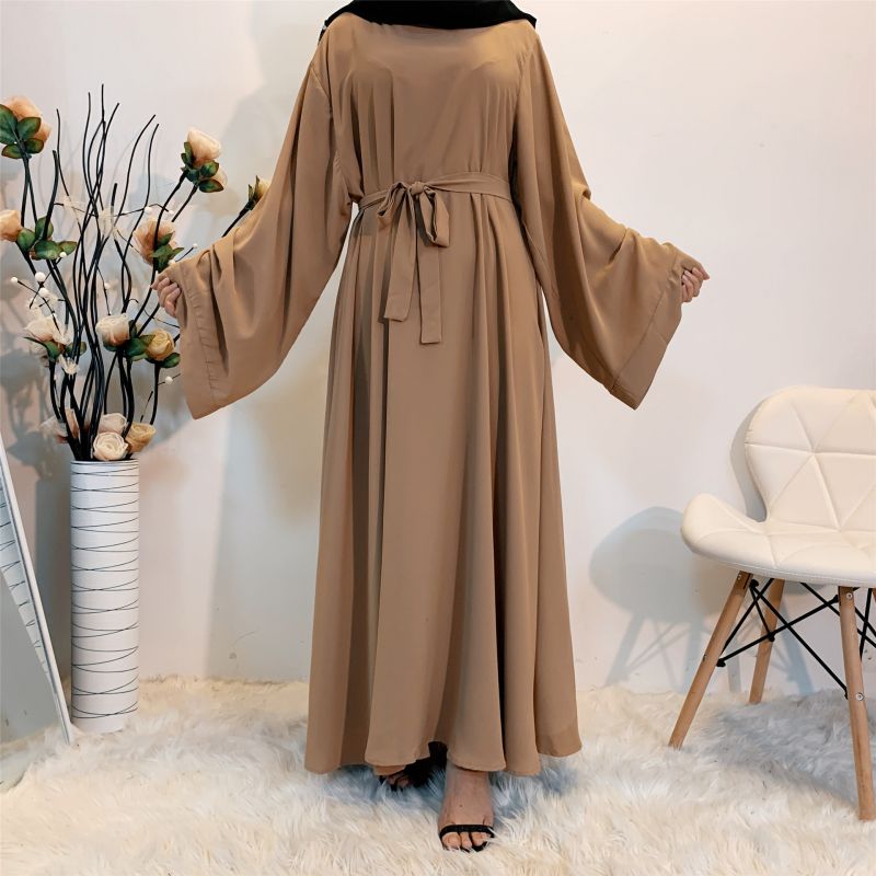 A Full-Size Belted Muslim Abaya