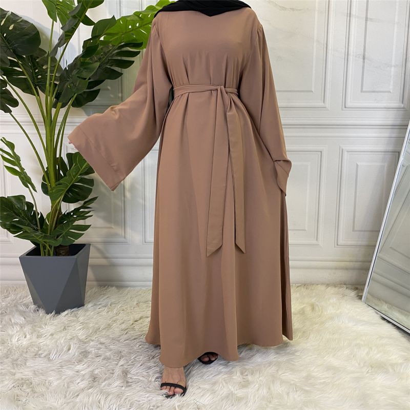 A Full-Size Belted Muslim Abaya