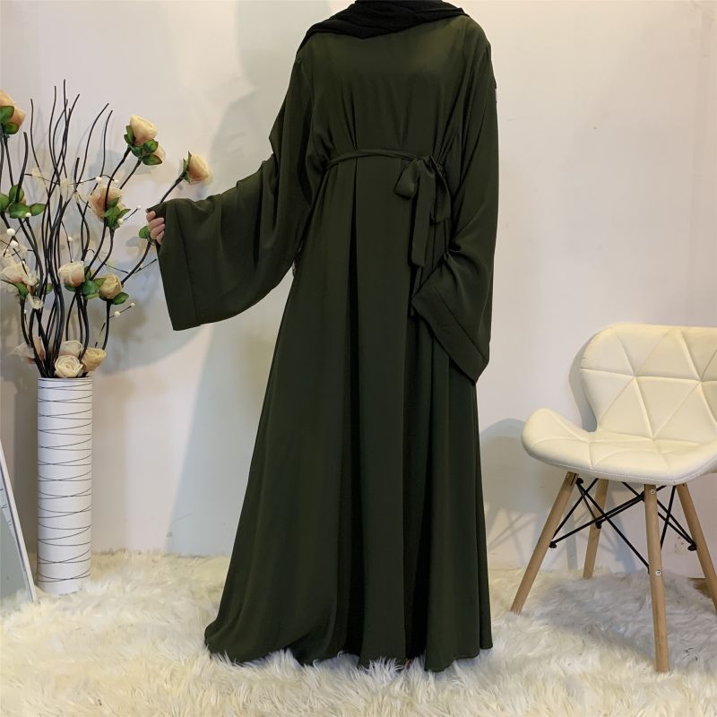 A Full-Size Belted Muslim Abaya