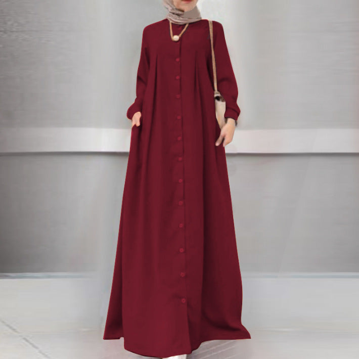 Muslim Temperament Commuting Abaya