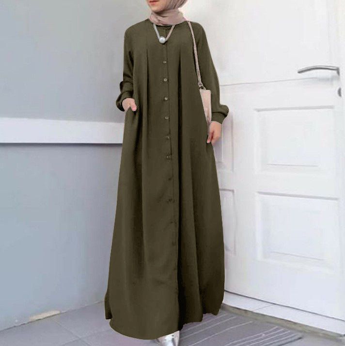 Muslim Temperament Commuting Abaya
