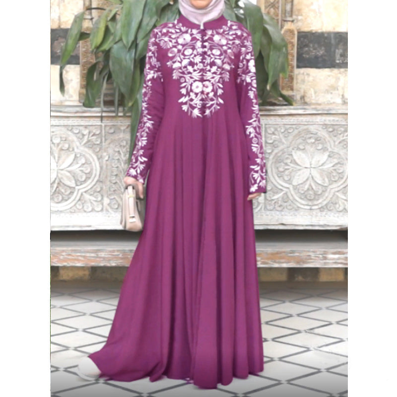Muslim Long-sleeved Abaya