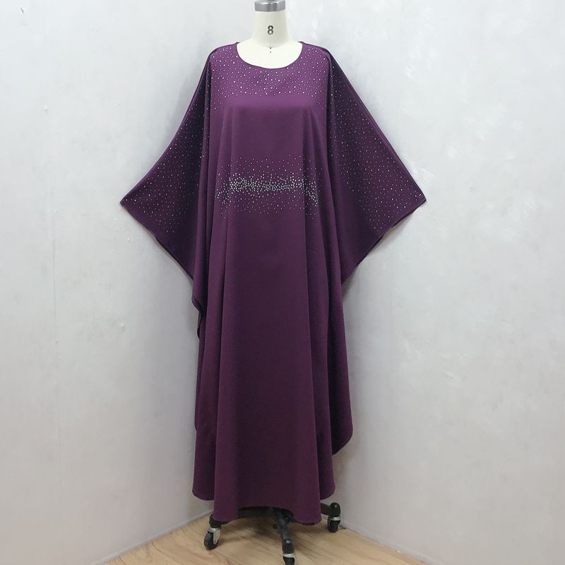 Muslim Middle East Dubai Bat-Sleeve Abaya