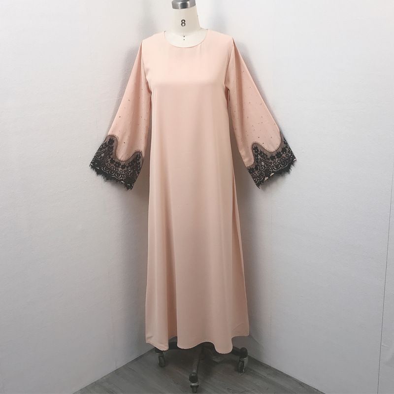 A Pure-Colored Burka Of A Muslim Woman