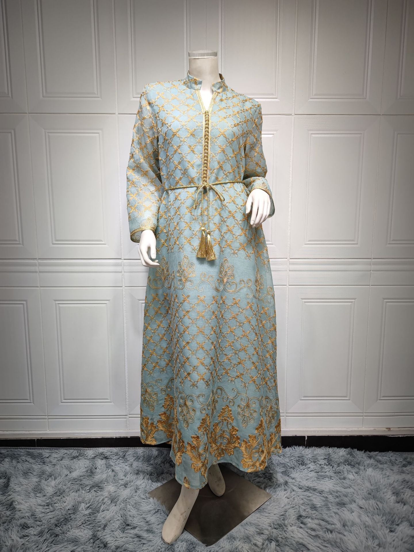 Muslim Embroidered Abaya