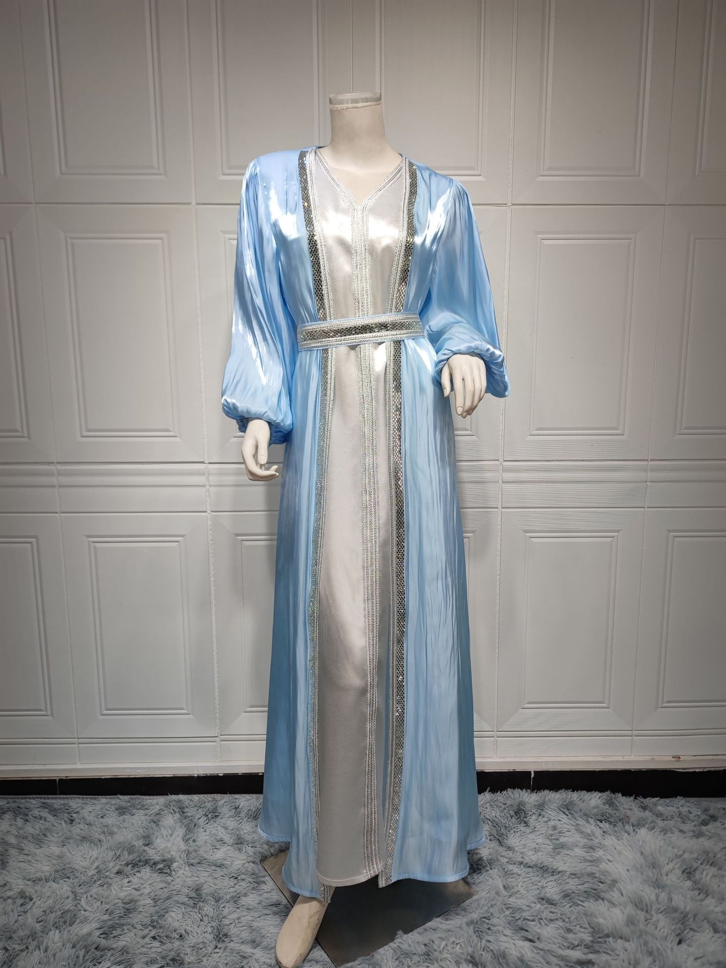 Muslim Women's Hot Diamond Abaya