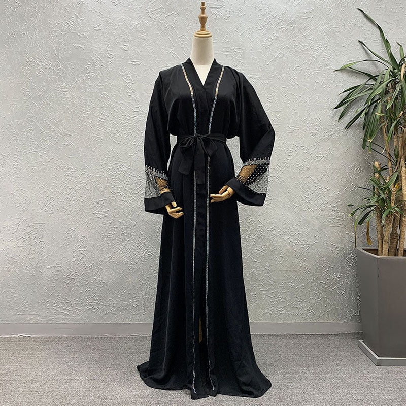 Muslim Women's Cardigan Abaya