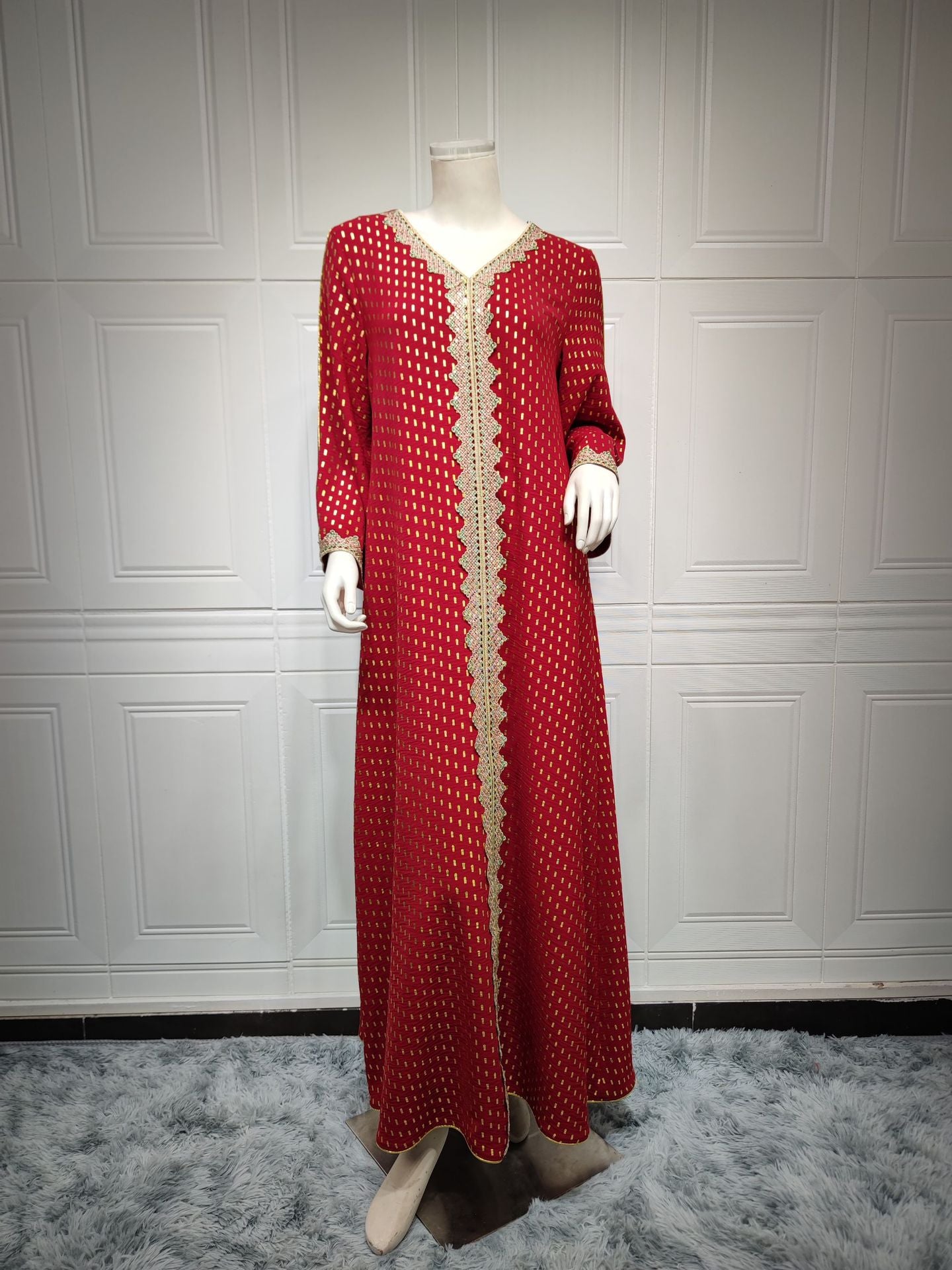 Bronzing Muslim Dubai Robe