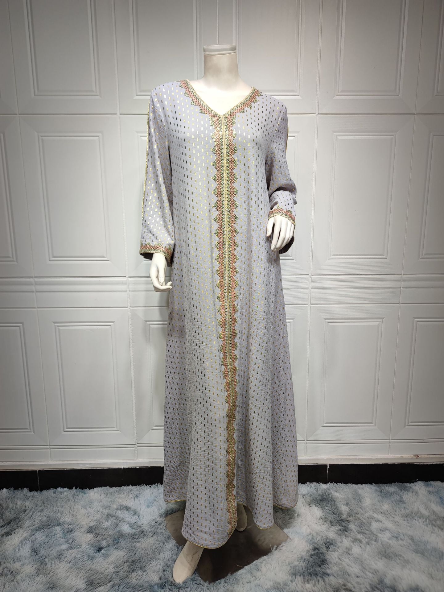 Gilded Muslim Dubai Abaya