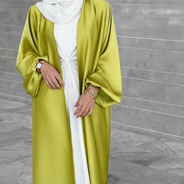 Muslim Puffy-Sleeve Abaya
