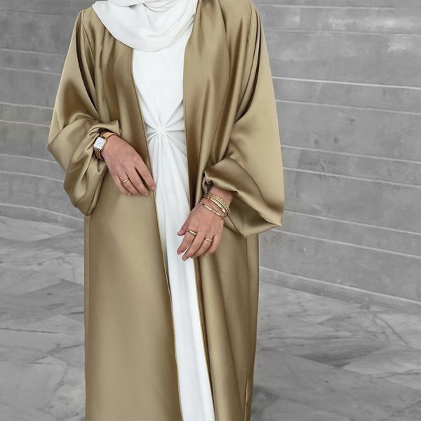 Muslim Puffy-Sleeve Abaya