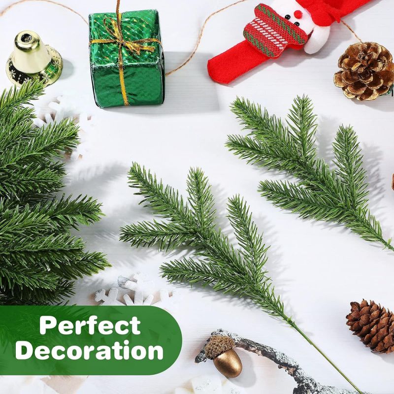 Simulated Christmas Pine-10pcs