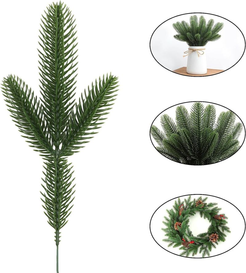 Simulated Christmas Pine-10pcs