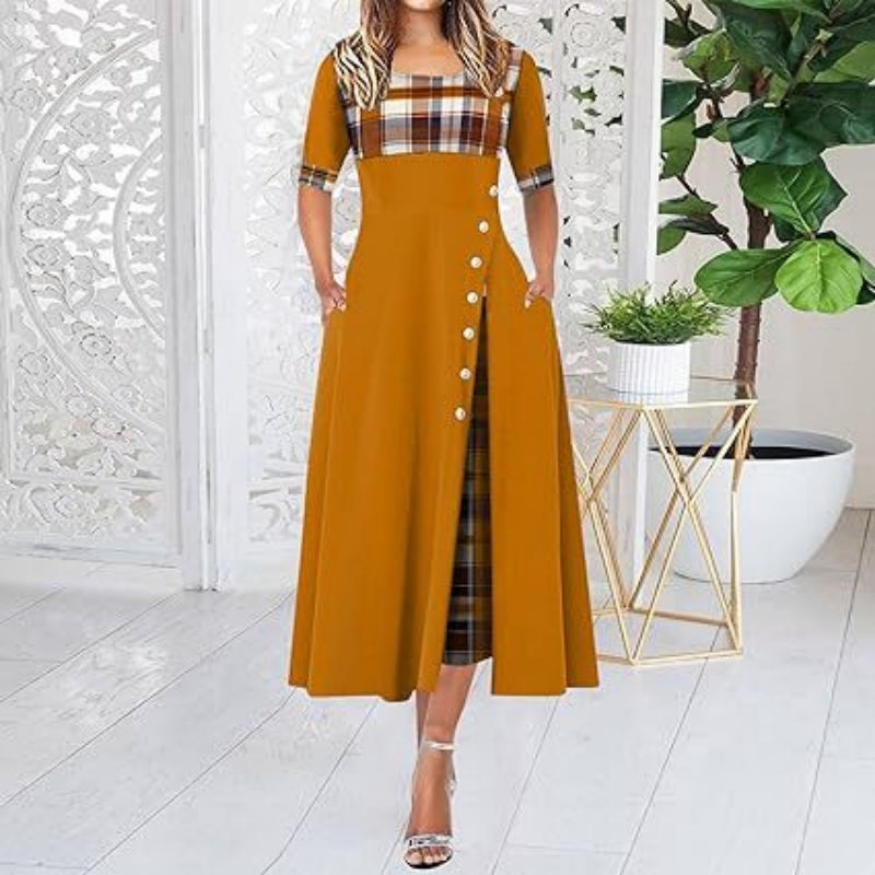 Irregular Long Dress