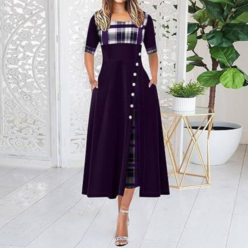 Irregular Long Dress