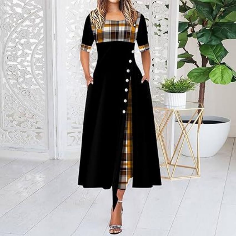 Irregular Long Dress