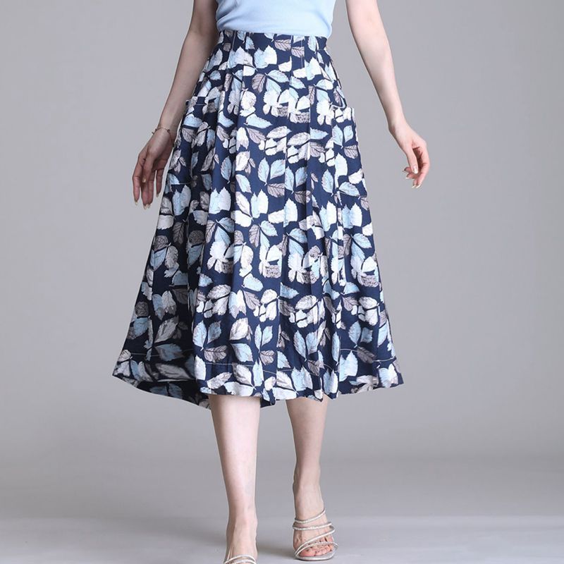 Chiffon Large Swing Wide Leg Pants Skirt